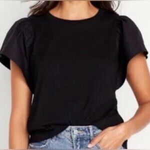 Old Navy Black Short Sleeve Tee